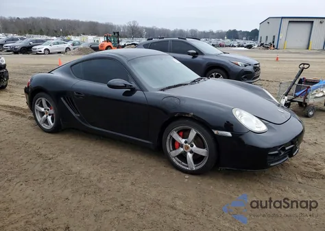 2008 Porsche Cayman S from USA, damaged, VIN WP0AB29848U780558